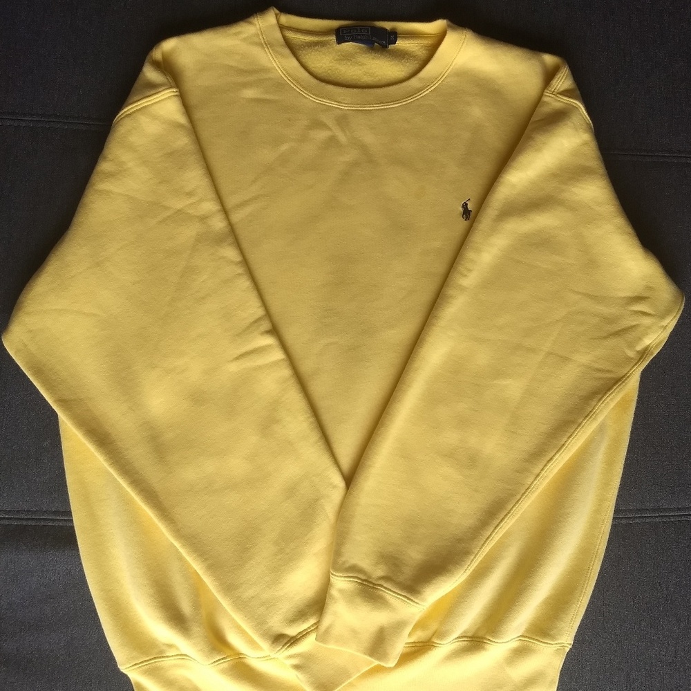 Yellow Polo sweater